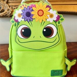 Loungefly Disney Tangled Pascal Mini Backpack. NWT